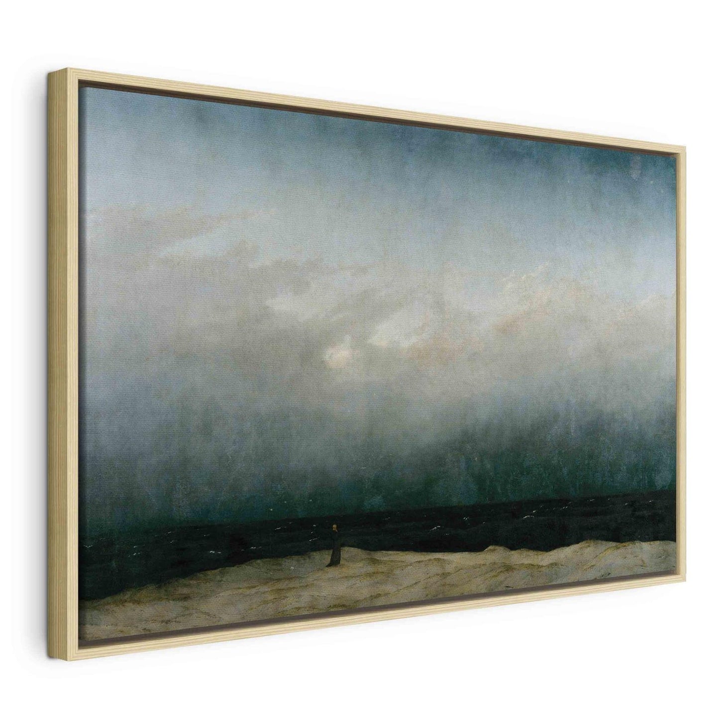 Leinwandbild - The Monk by the Sea Artgeist