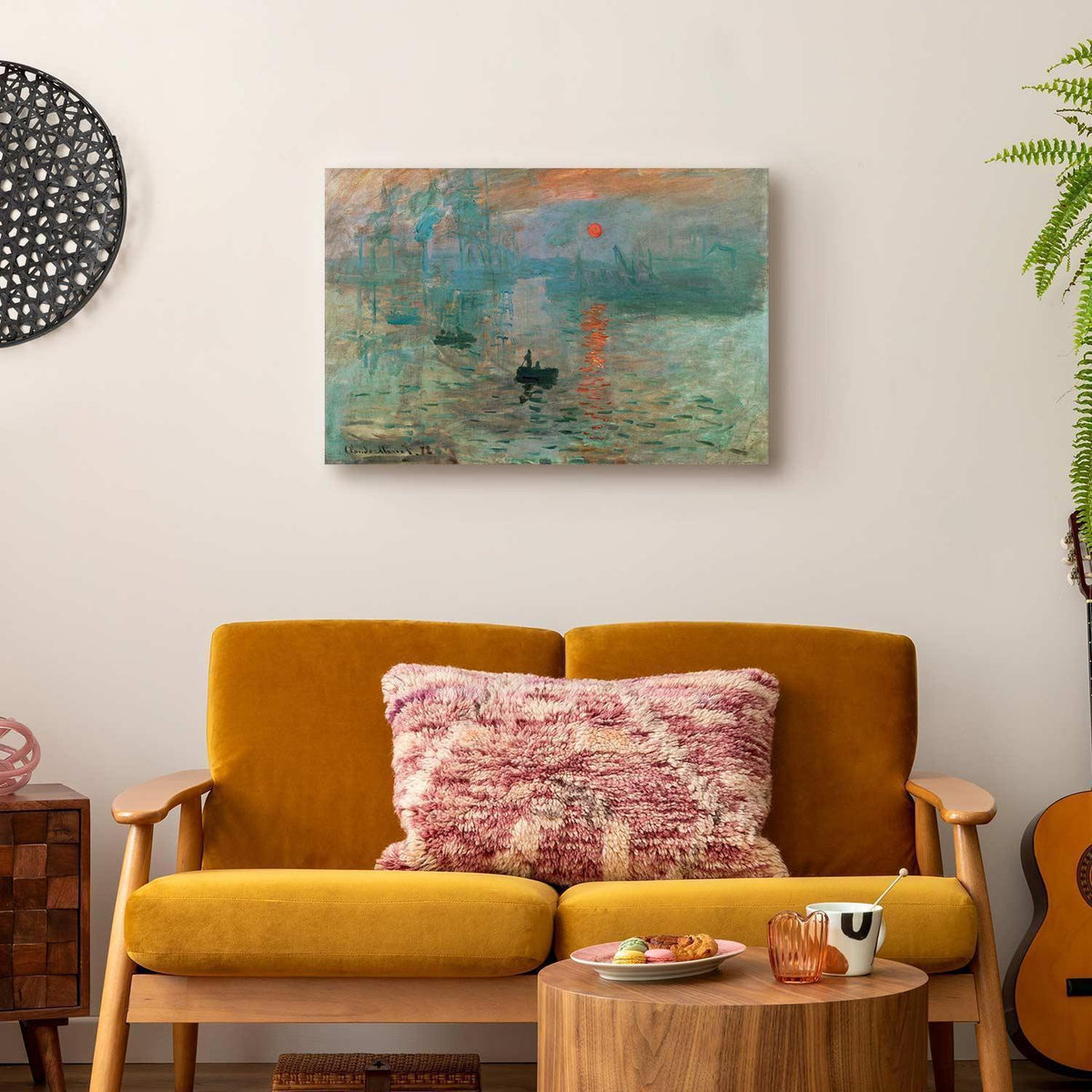 Leinwandbild - Claude Monet – Impression, Sunrise