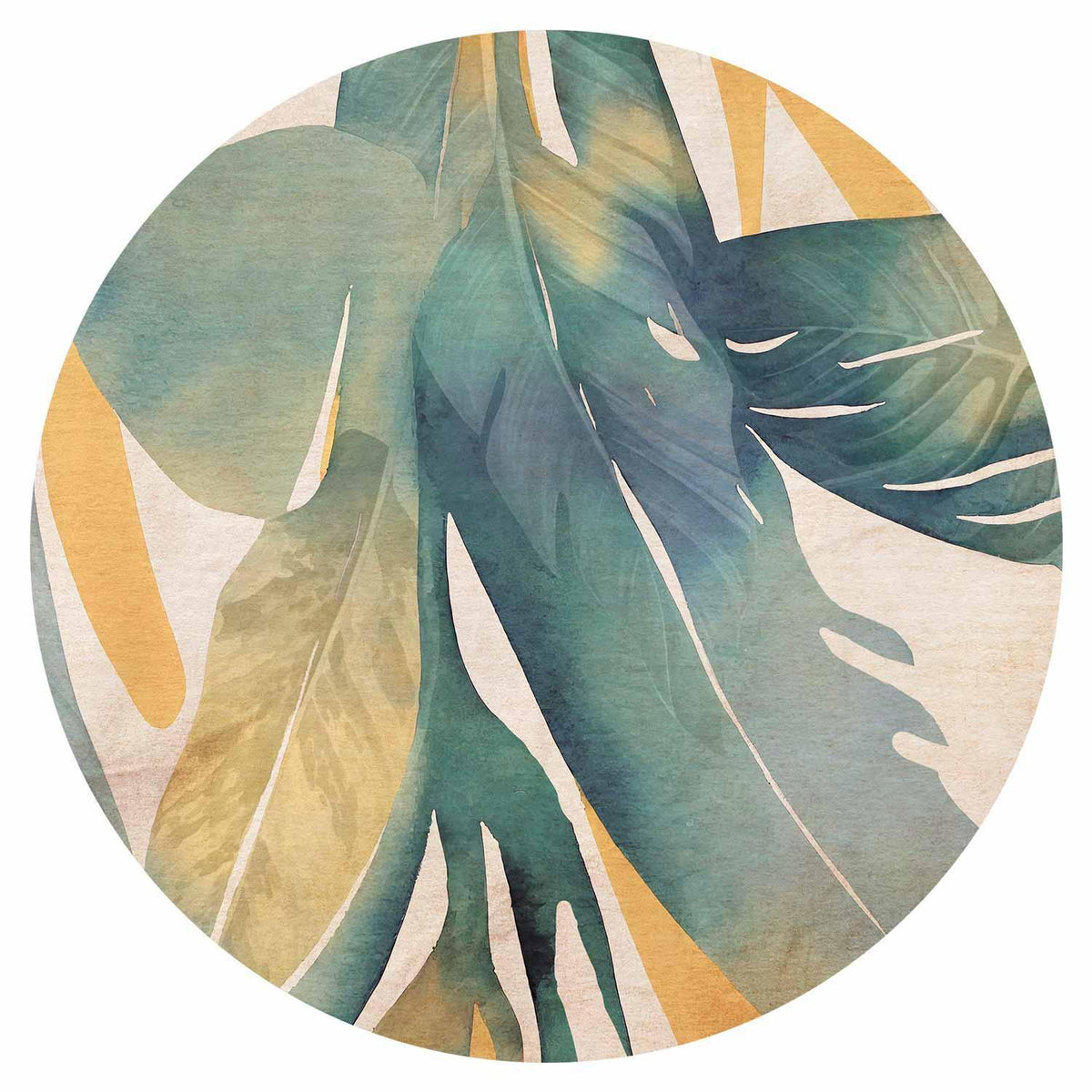 Runde Fototapete Tropische Blätter – Round Wall Mural Aquarell
Fototapete Tropische Blätter Aquarell – Watercolour Tropics Wall Decor
Tropische Blätter Rund – Round Botanical Wall Mural