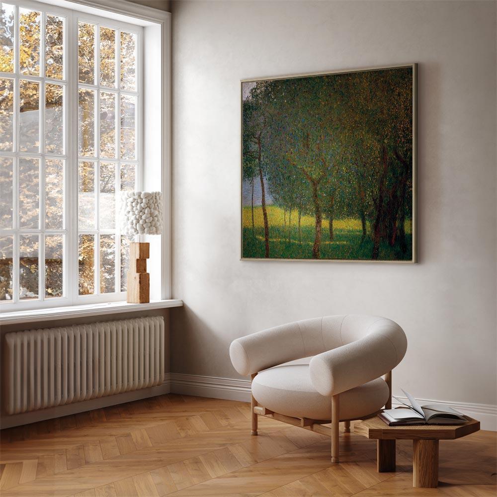 Leinwandbild - Gustav Klimt – Fruit trees on Attersee