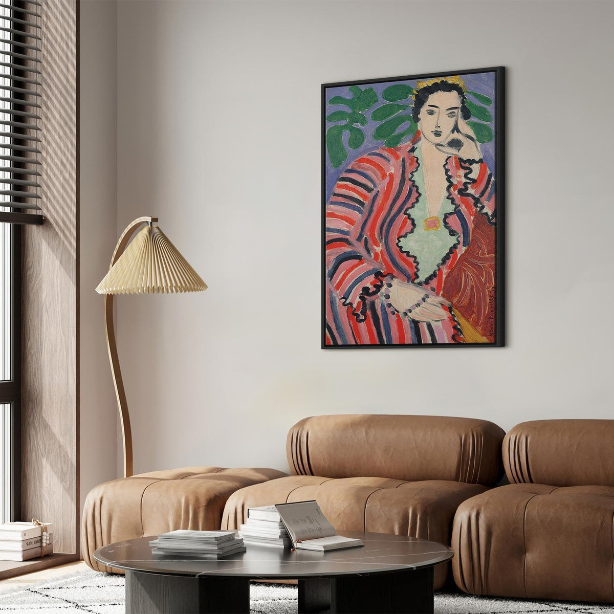 Leinwandbild - Henri Matisse – Elena