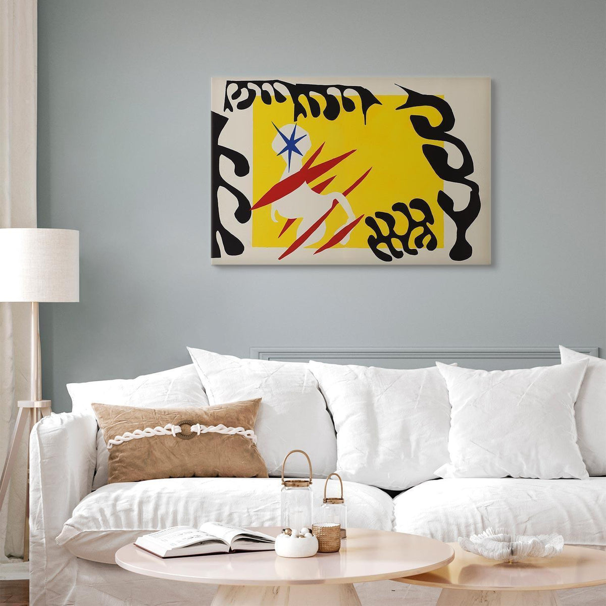 Leinwandbild - Henri Matisse – Nightmare of the White Elephant