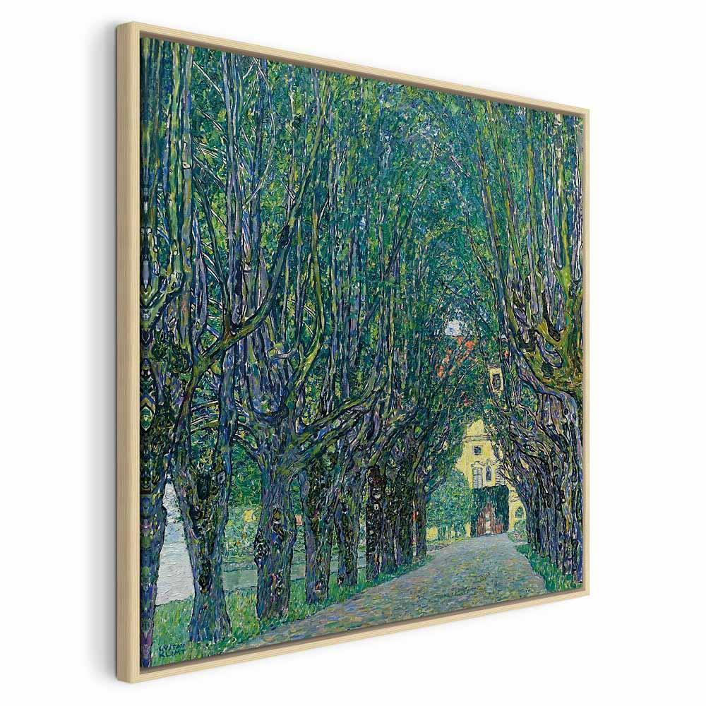 Leinwandbild - Gustav Klimt – Avenue in the Park of Schloss Kammer