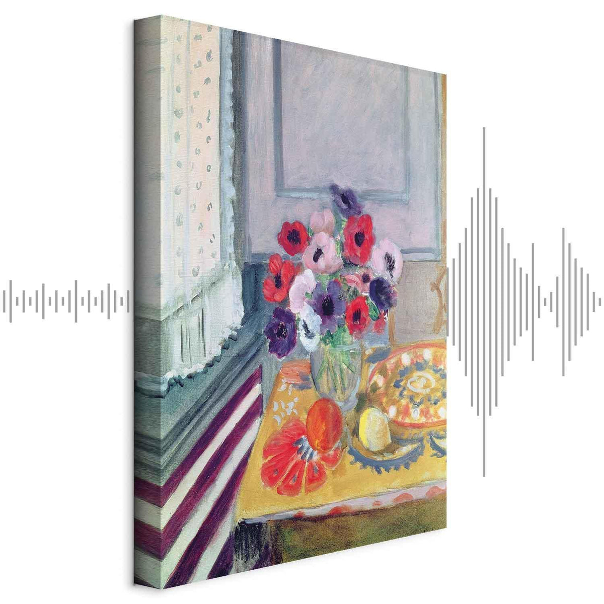 Leinwandbild - Henri Matisse – Still Life with Anemones