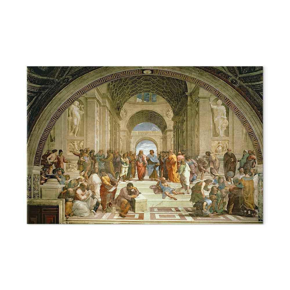 Leinwandbild - Raphael – The School of Athens