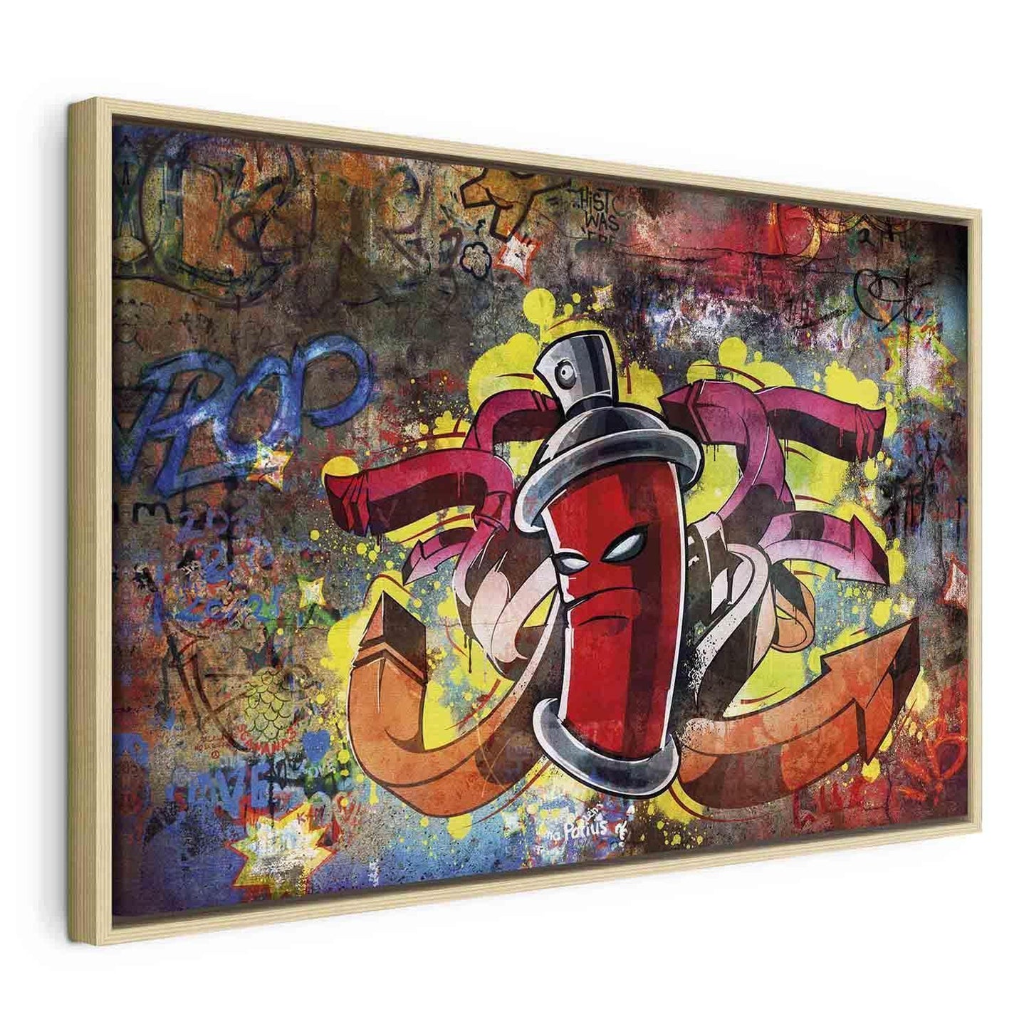 Leinwandbild - Graffiti master
