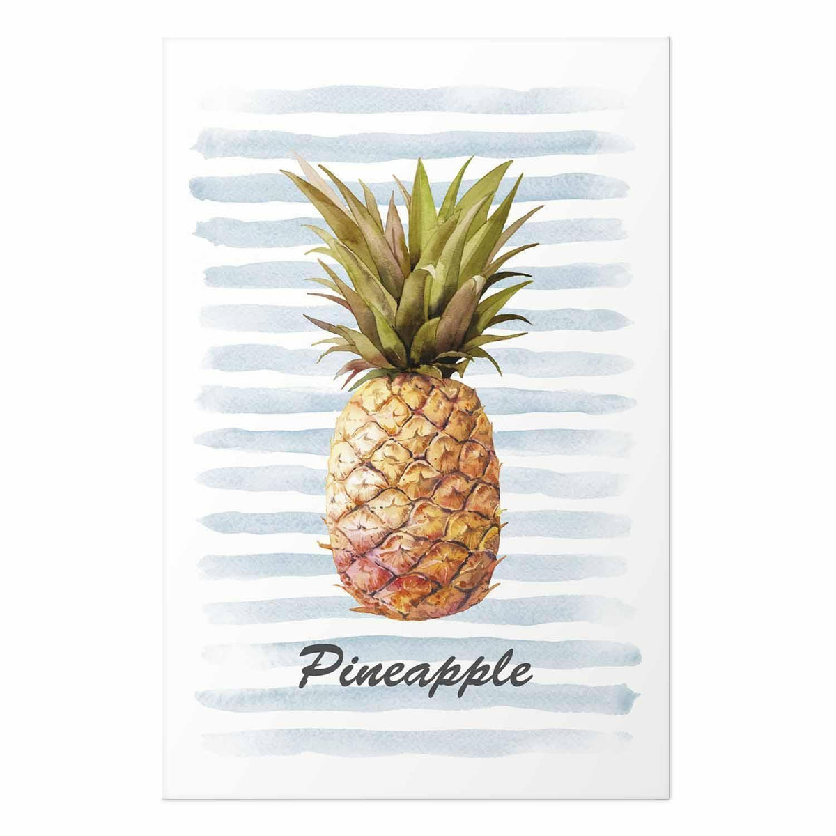 Poster - Pineapple and Stripes