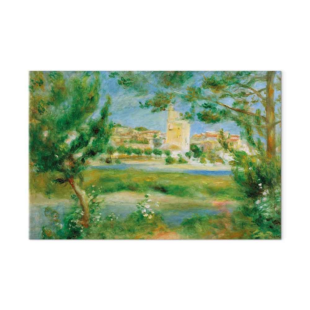 Leinwandbild - Pierre-Auguste Renoir – Villeneuveles-Avignon