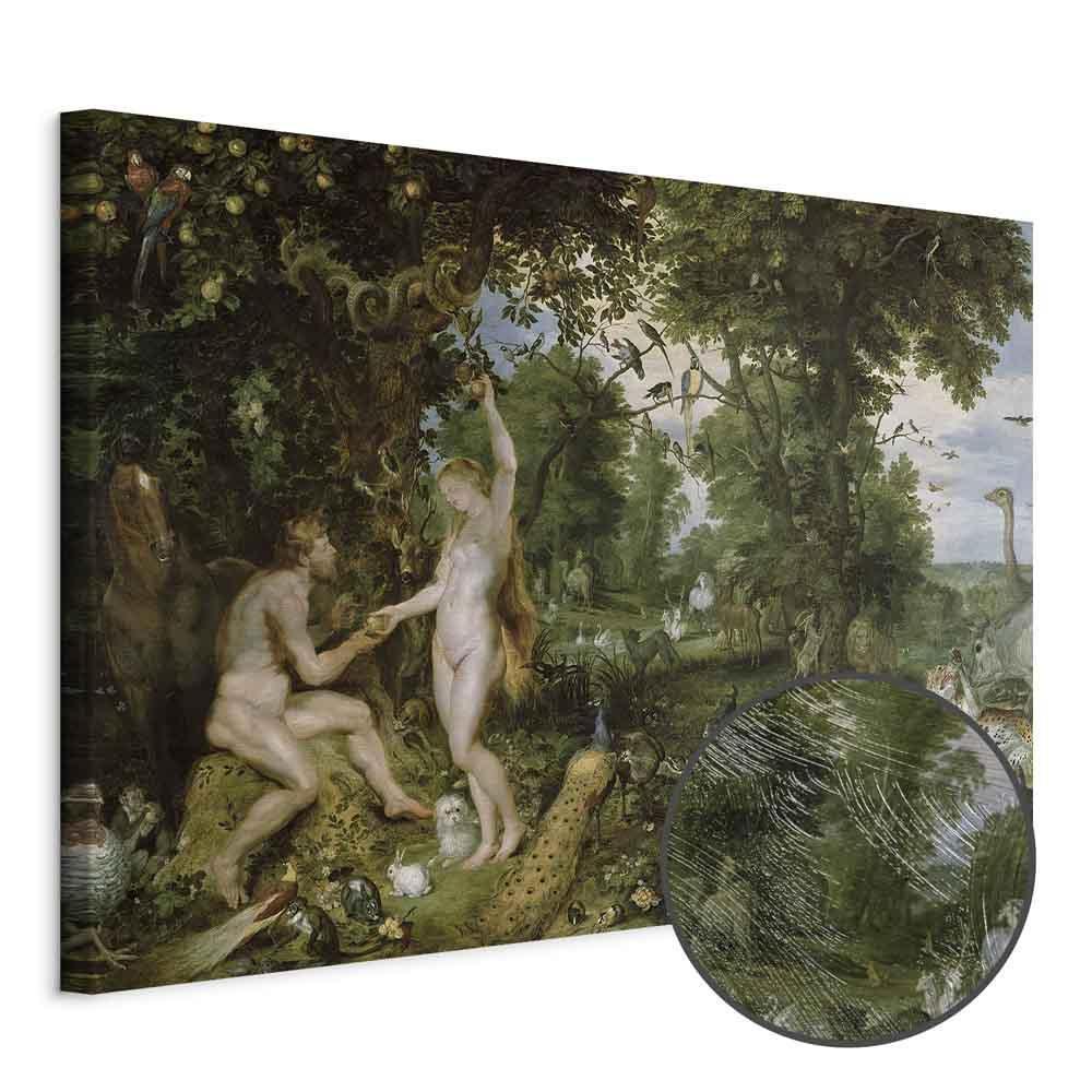 Leinwandbild - Peter Paul Rubens – The Garden of Eden with the Fall of Man