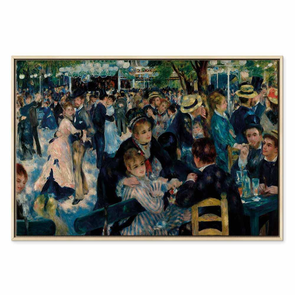 Leinwandbild - Pierre-Auguste Renoir – Dance at the Moulin de la Galette