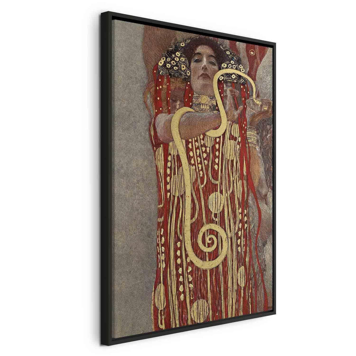 Leinwandbild - Gustav Klimt – Medicine (Hygiea)