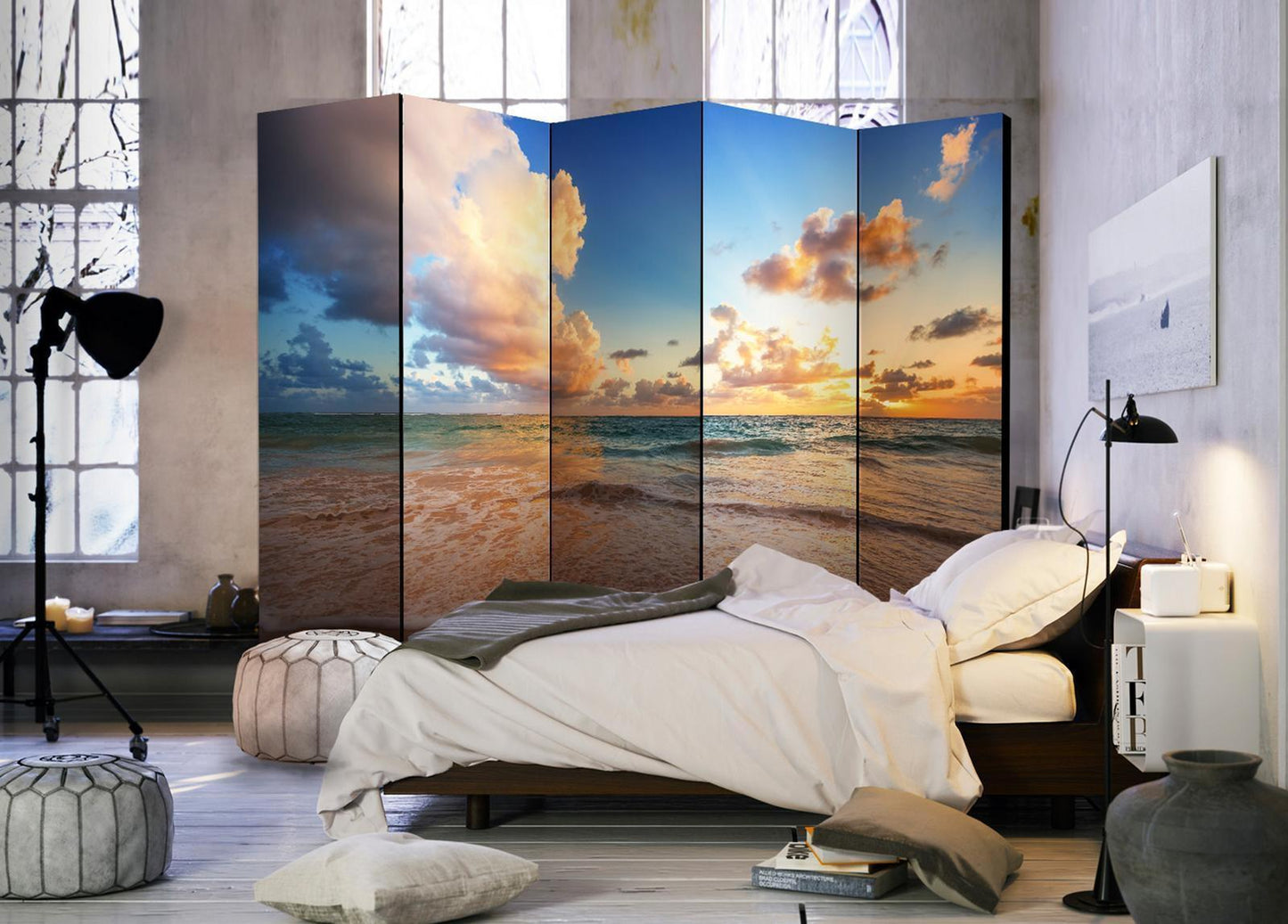 Paravent - Morning by the Sea II Artgeist