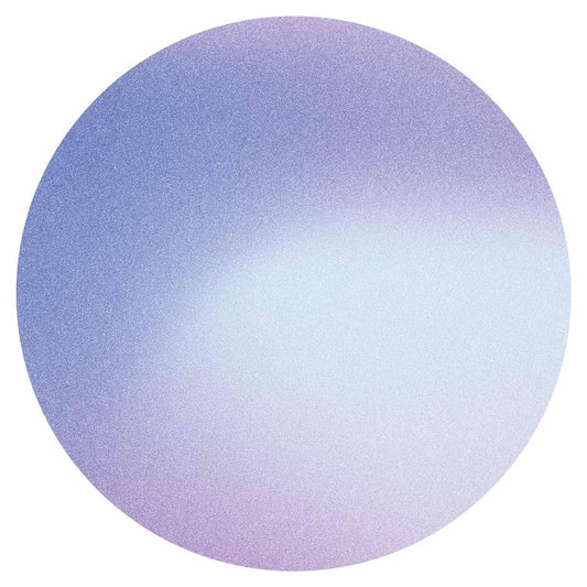 Runde Fototapete - Heather mist – delicate gradient consisting of many shades of purple