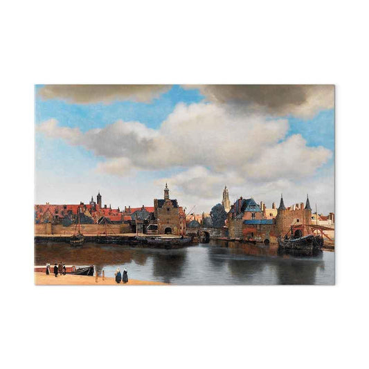 Leinwandbild - Jan Vermeer – View of Delft