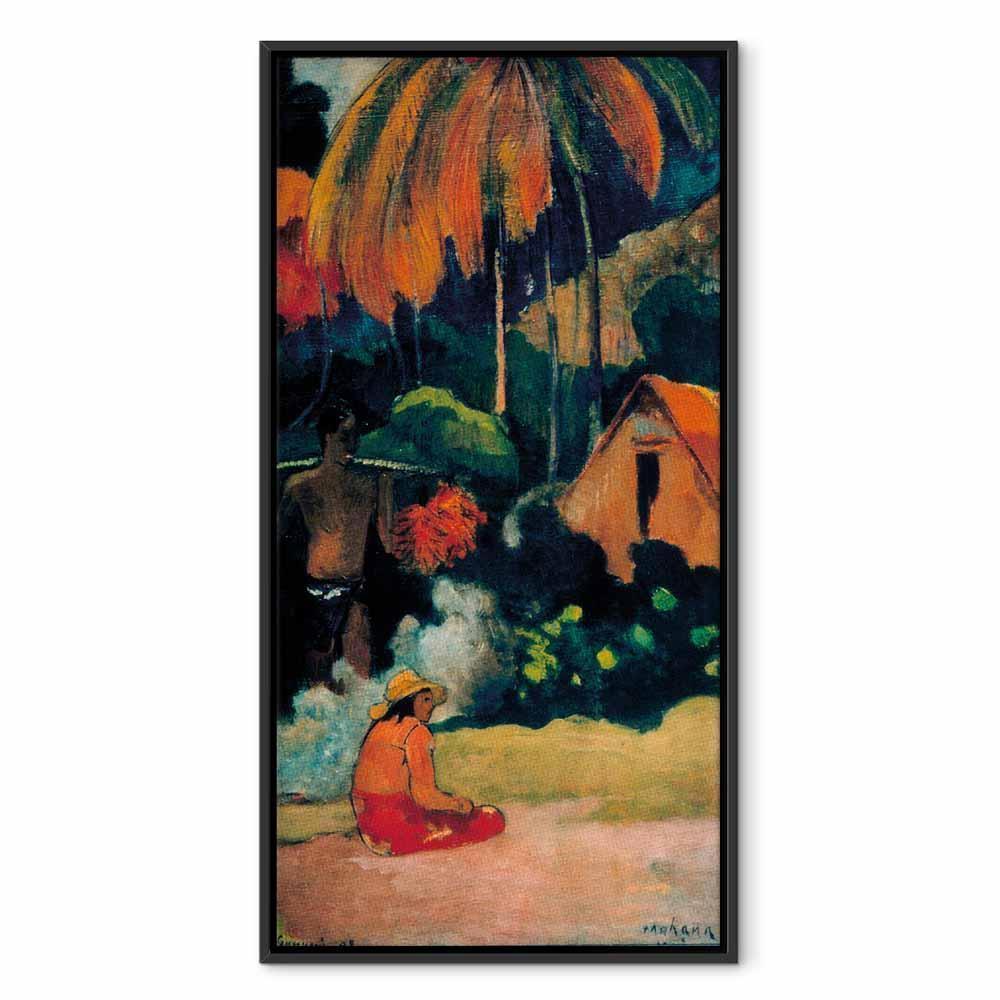 Leinwandbild - Paul Gauguin – Mahana maa II
