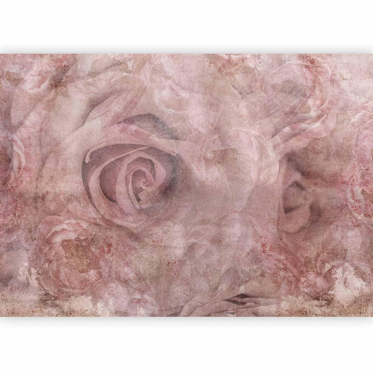 Fototapete Pink Thoughts – Sanfte Wanddekoration in Rosa