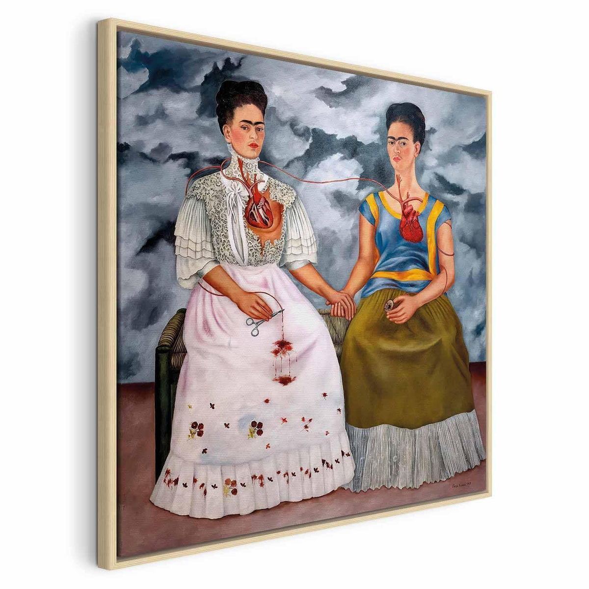 Leinwandbild - Frida Kahlo – The Two Fridas