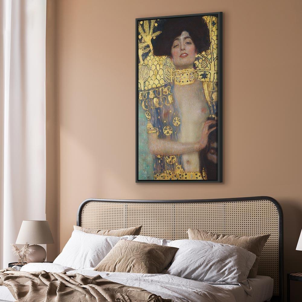 Leinwandbild - Gustav Klimt – Judith and the Head of Holofernes