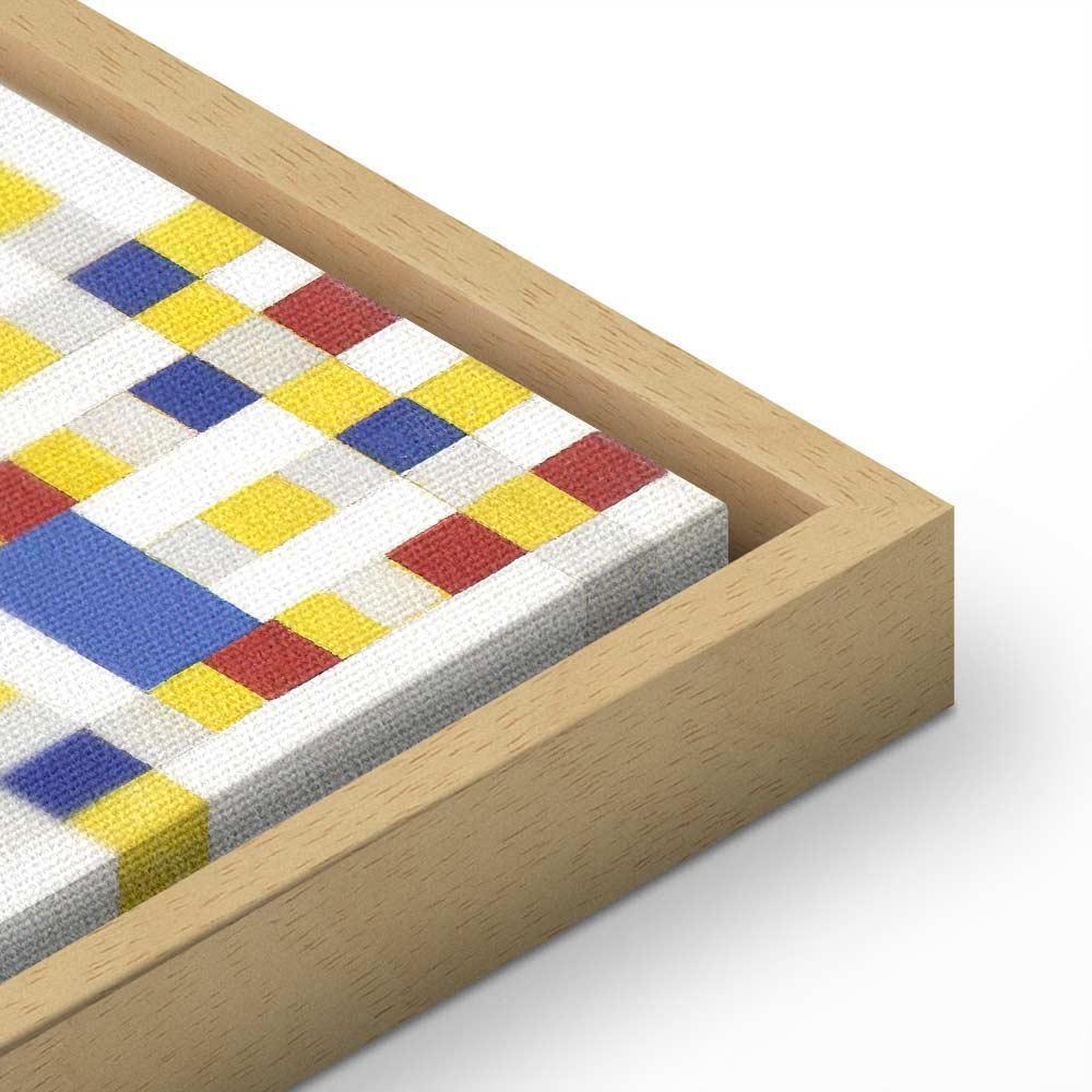 Leinwandbild - Piet Mondrian – Broadway Boogie Woogie