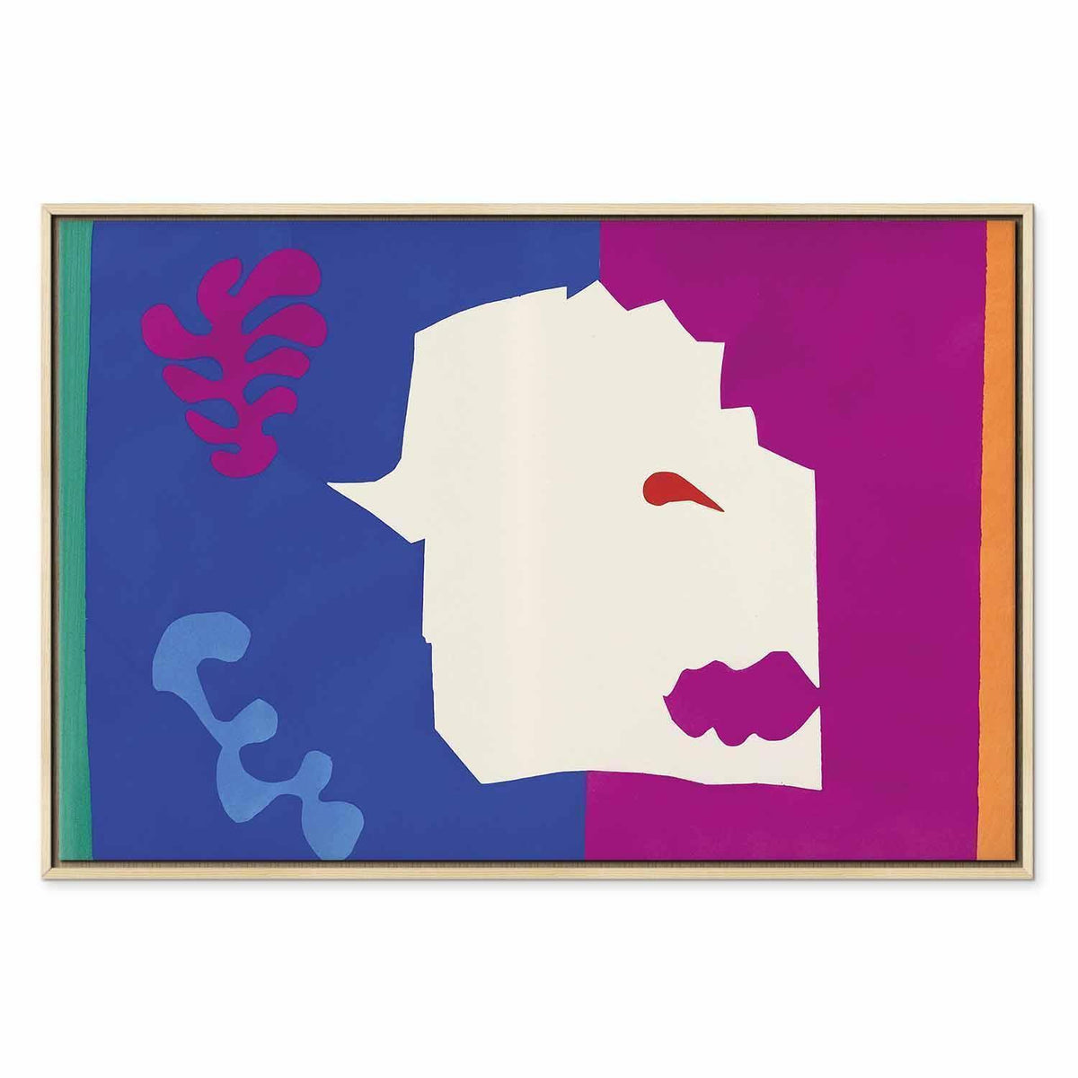 Leinwandbild - Henri Matisse – The Wolf (from Jazz)