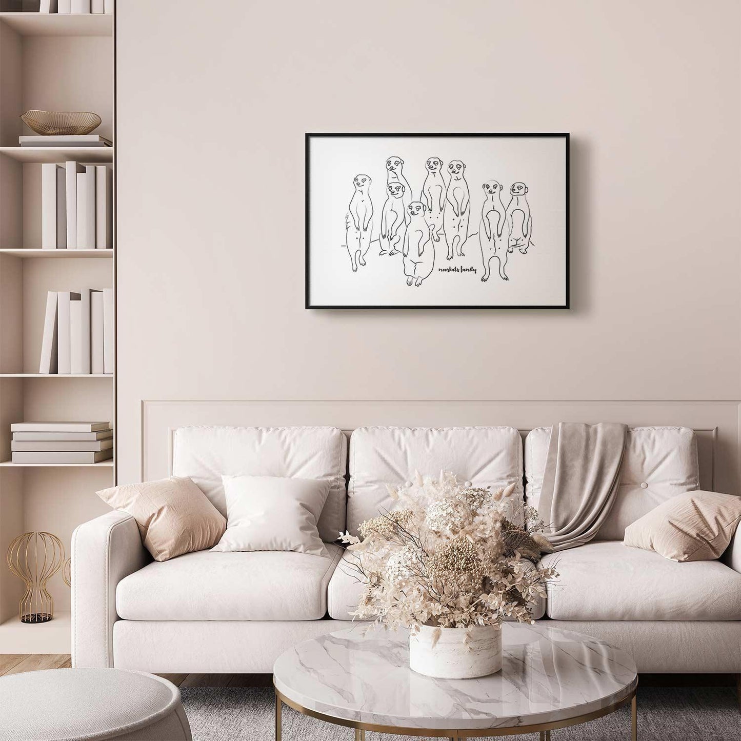 Poster - Meerkat Family