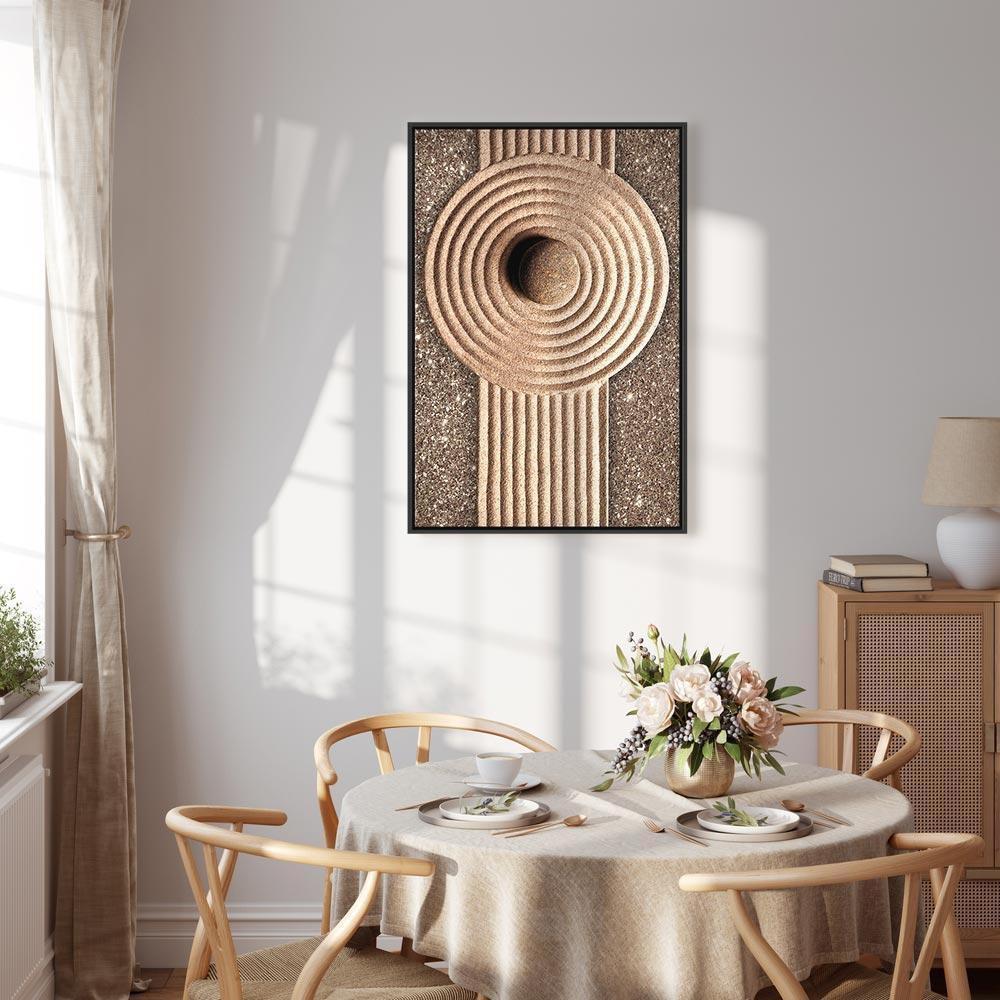 Leinwandbild - Energy Flow (1 Part) Vertical