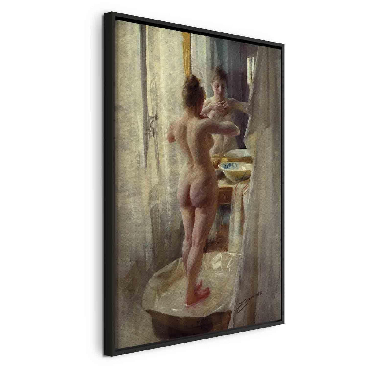 Leinwandbild - Anders Zorn – Tube