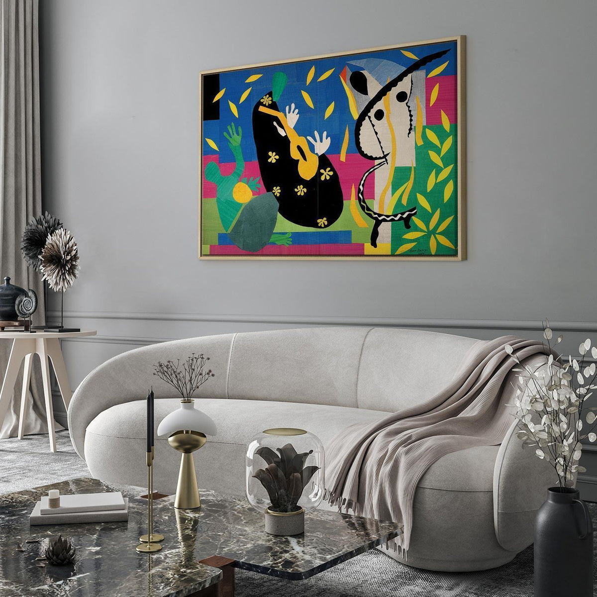 Leinwandbild - Henri Matisse – The Sorrows of the King