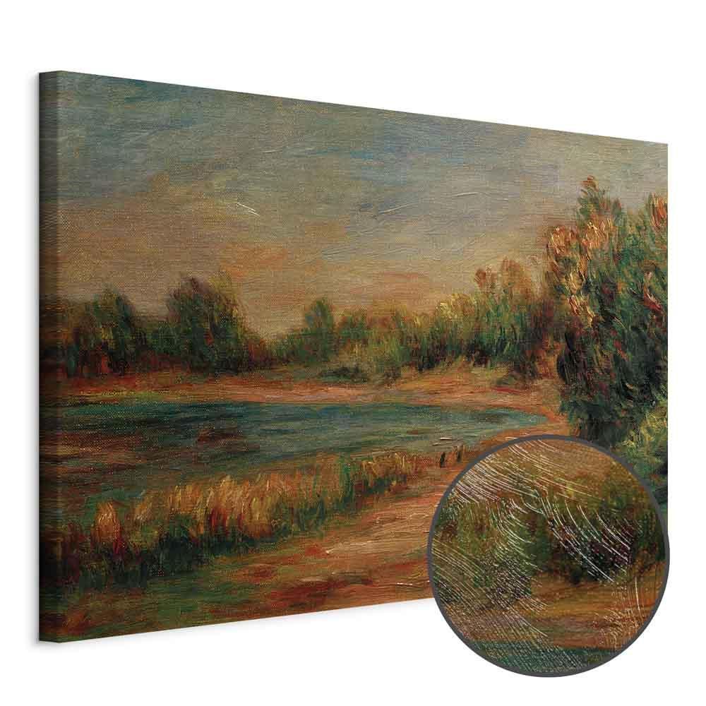 Leinwandbild - Pierre-Auguste Renoir – Paysage à Guernesey
