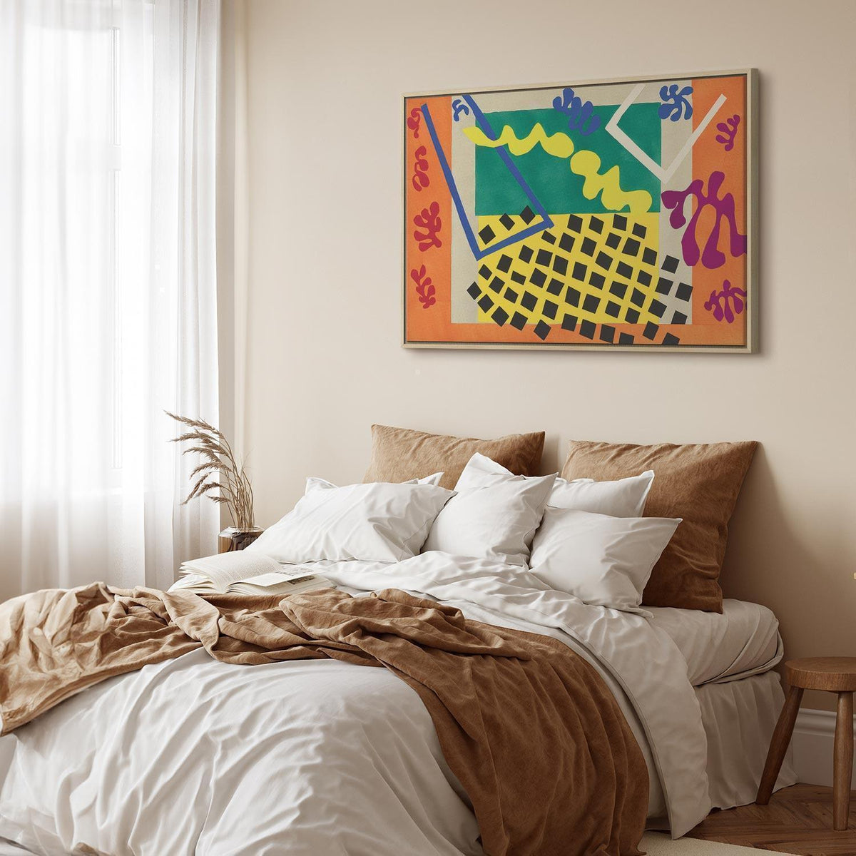 Leinwandbild - Henri Matisse – The Codomas (from Jazz)