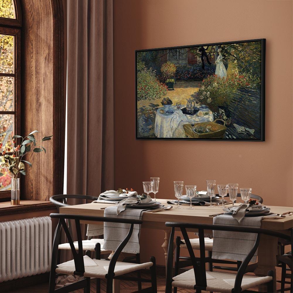 Leinwandbild - Claude Monet – The Luncheon (Argenteuil)