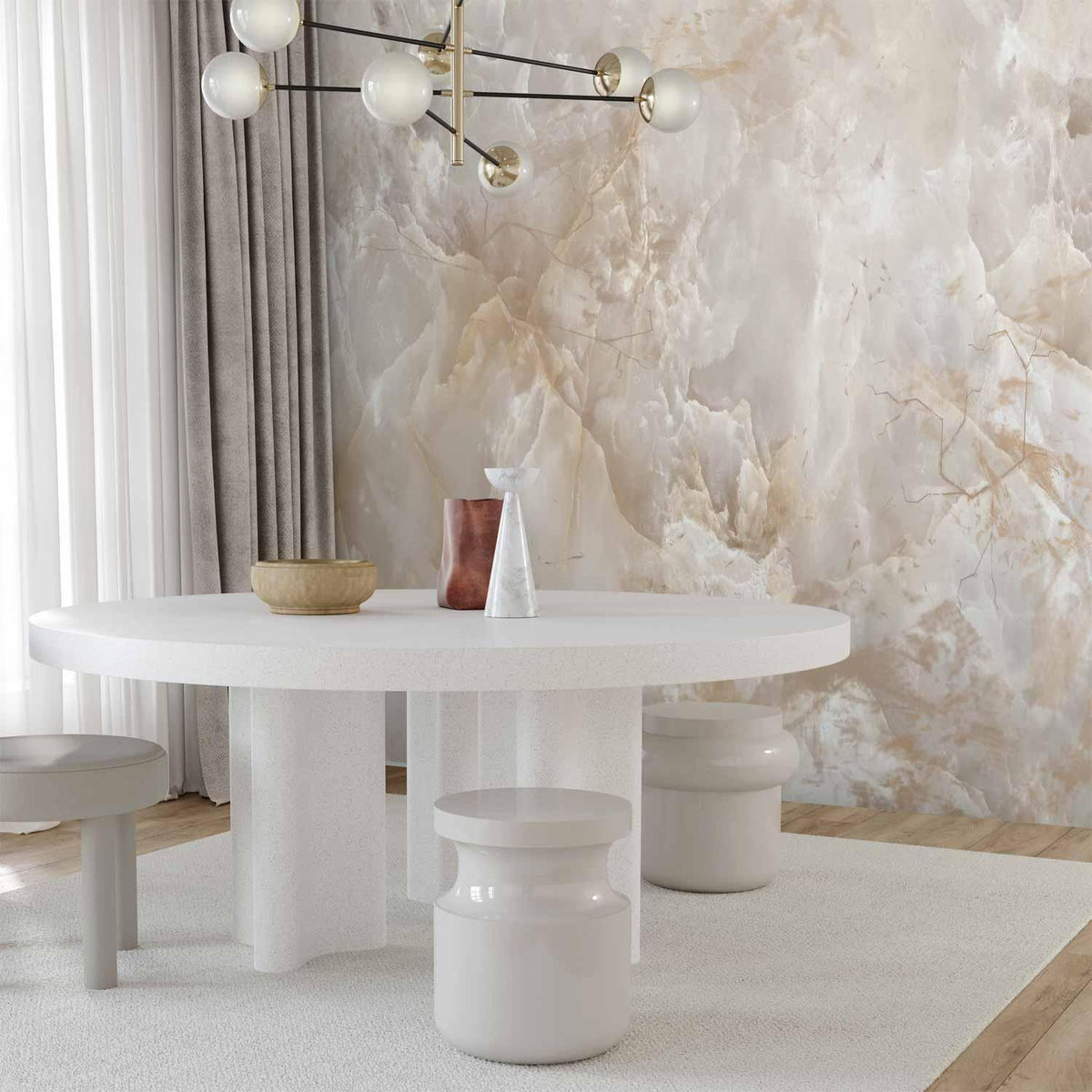 Fototapete - Toned Marble