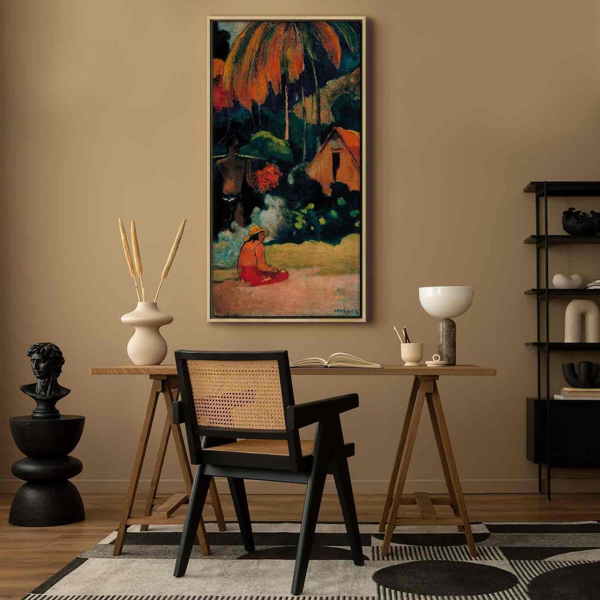 Leinwandbild - Paul Gauguin – Mahana maa II
