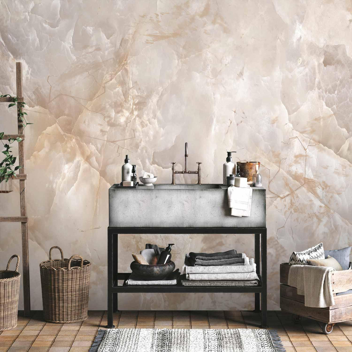 Fototapete - Toned Marble