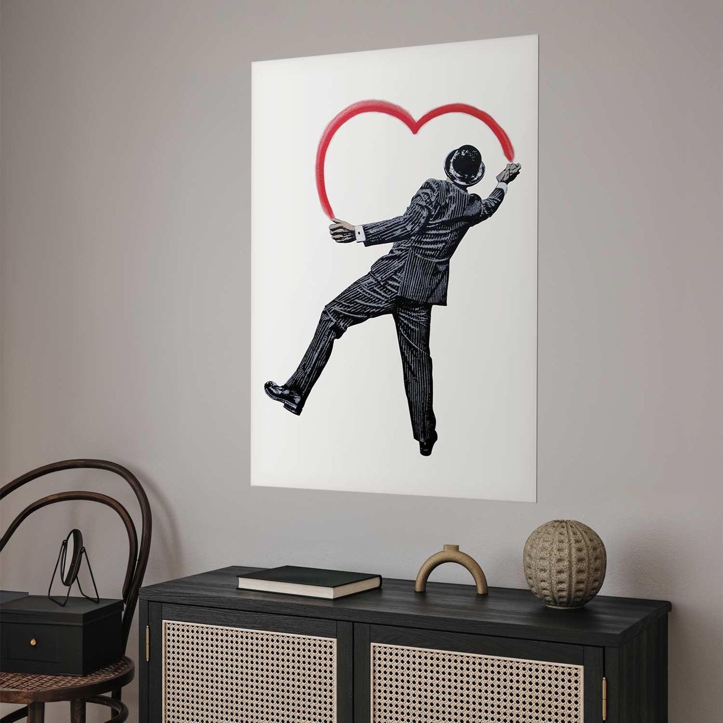 Poster - Elegant Graffiti Artist Artgeist