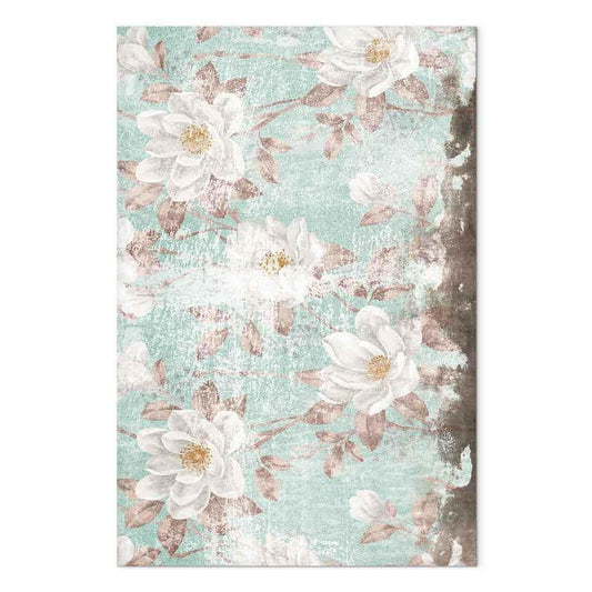 Leinwandbild - Roman Flowers (1 Part) Vertical