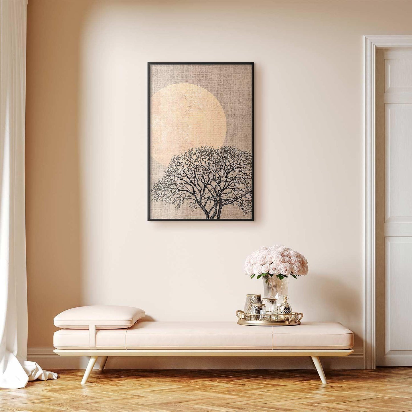 Poster - Morning Full Moon Artgeist