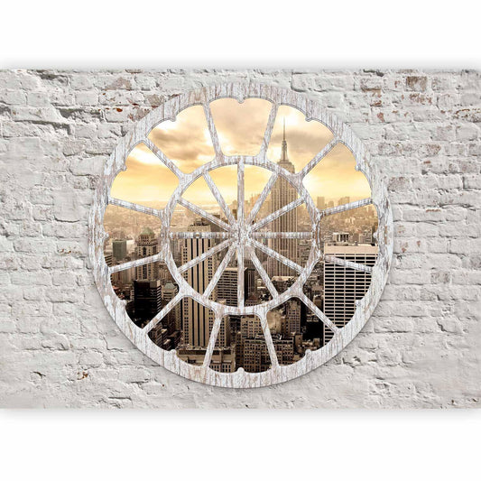 Fototapete - New York: A View through the Window