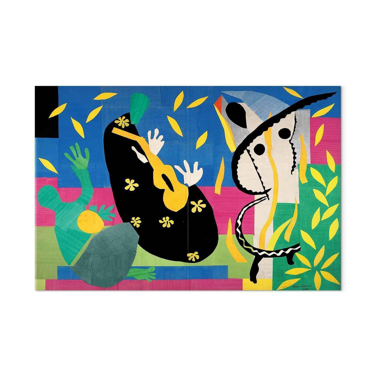Leinwandbild - Henri Matisse – The Sorrows of the King