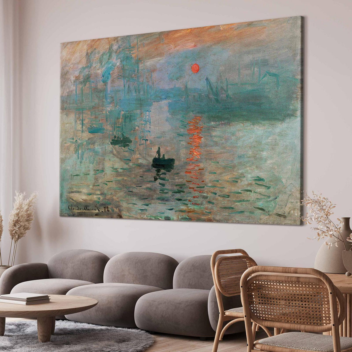 Wandbild XXL - Claude Monet – Impression, Sunrise