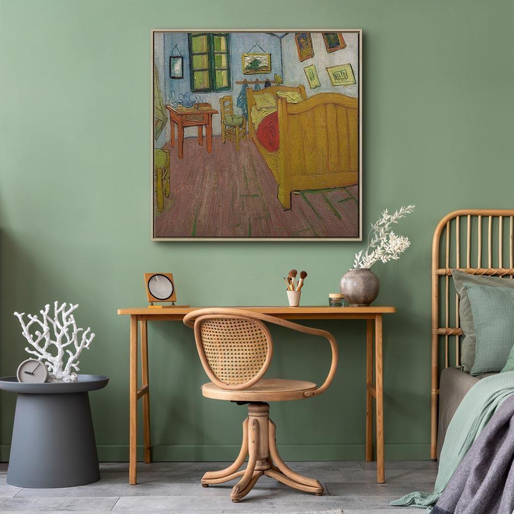 Leinwandbild - Vincent Van Gogh – The bedroom