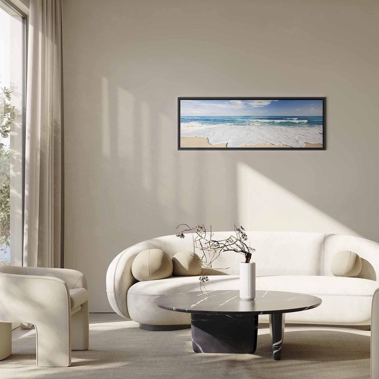 Leinwandbild - Beach on Captiva Island Artgeist