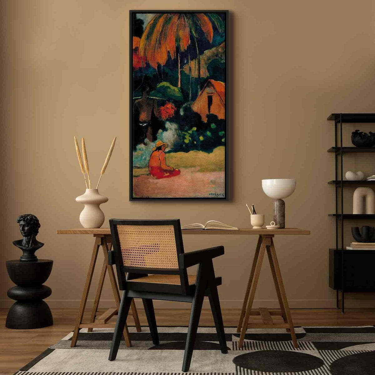 Leinwandbild - Paul Gauguin – Mahana maa II