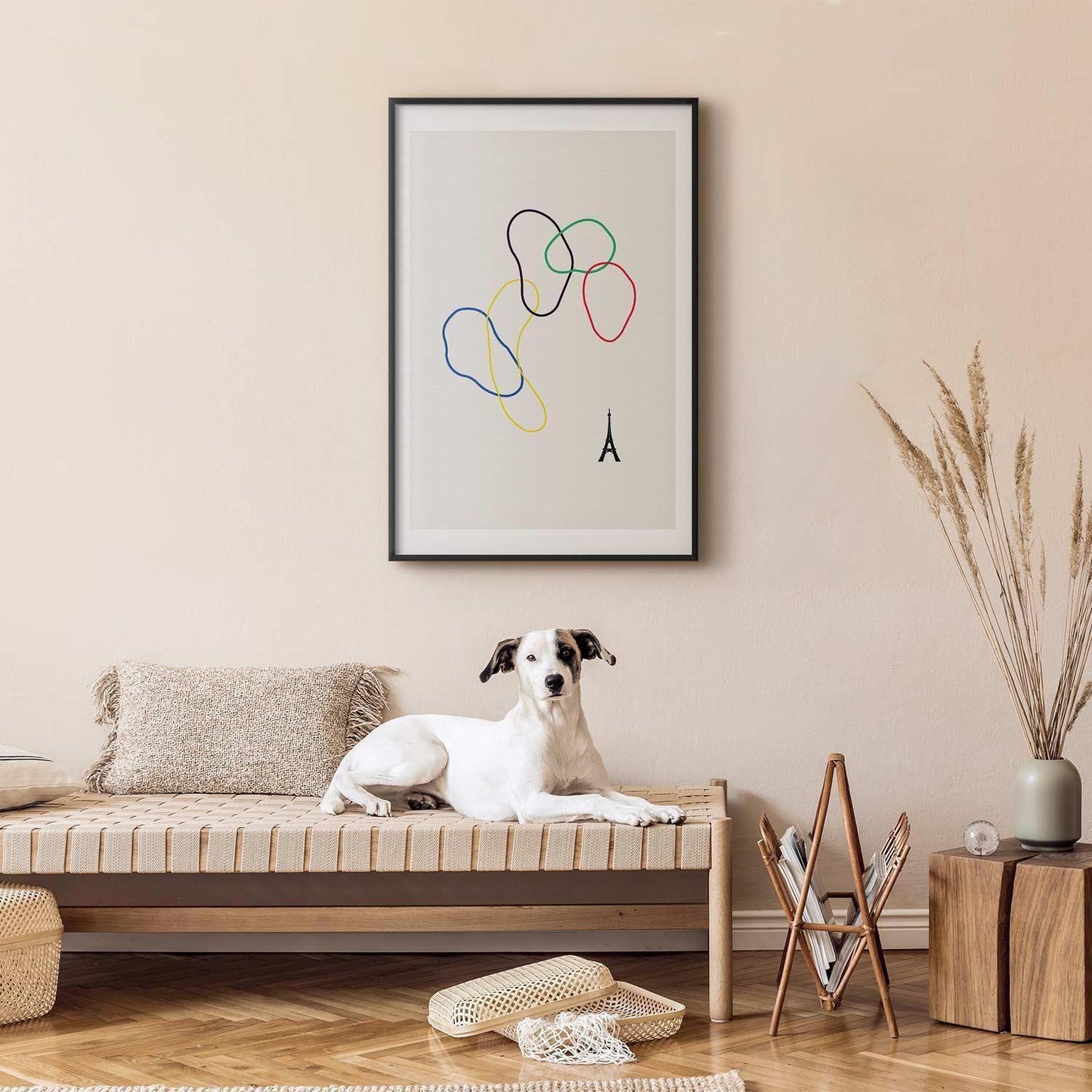 Poster - Colorful Circles - digital graphic - minimalism