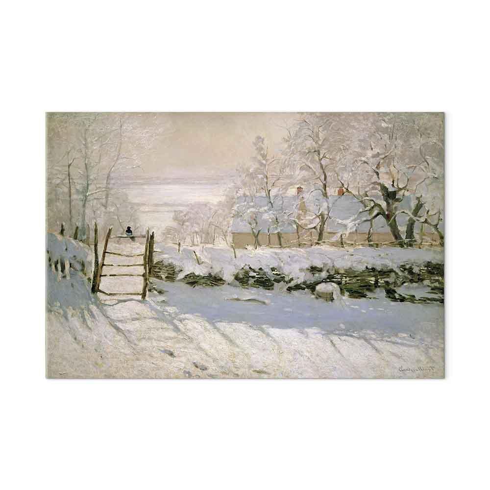 Leinwandbild - Claude Monet – The Magpie
