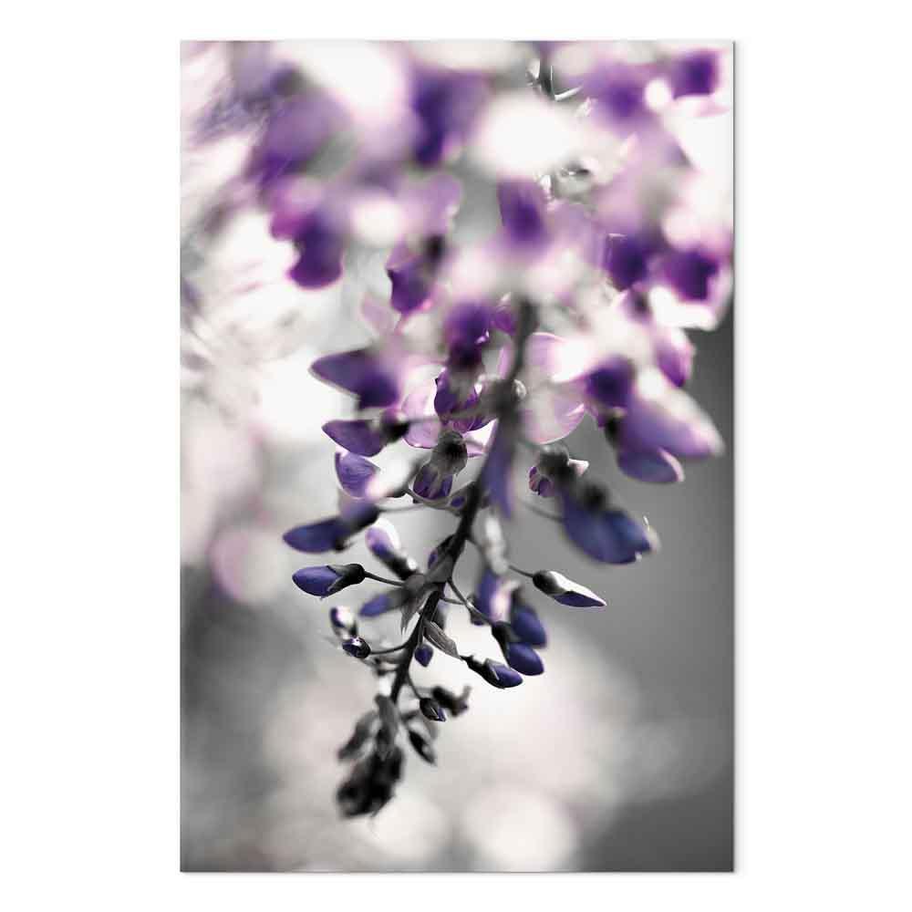 Leinwandbild - Violet Ringtones (1 Part) Vertical