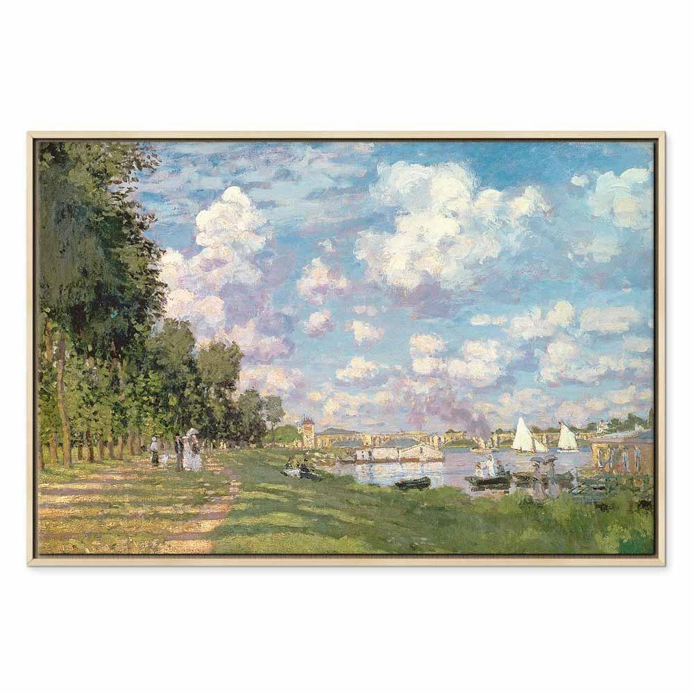 Leinwandbild - Claude Monet – The Port at Argenteuil