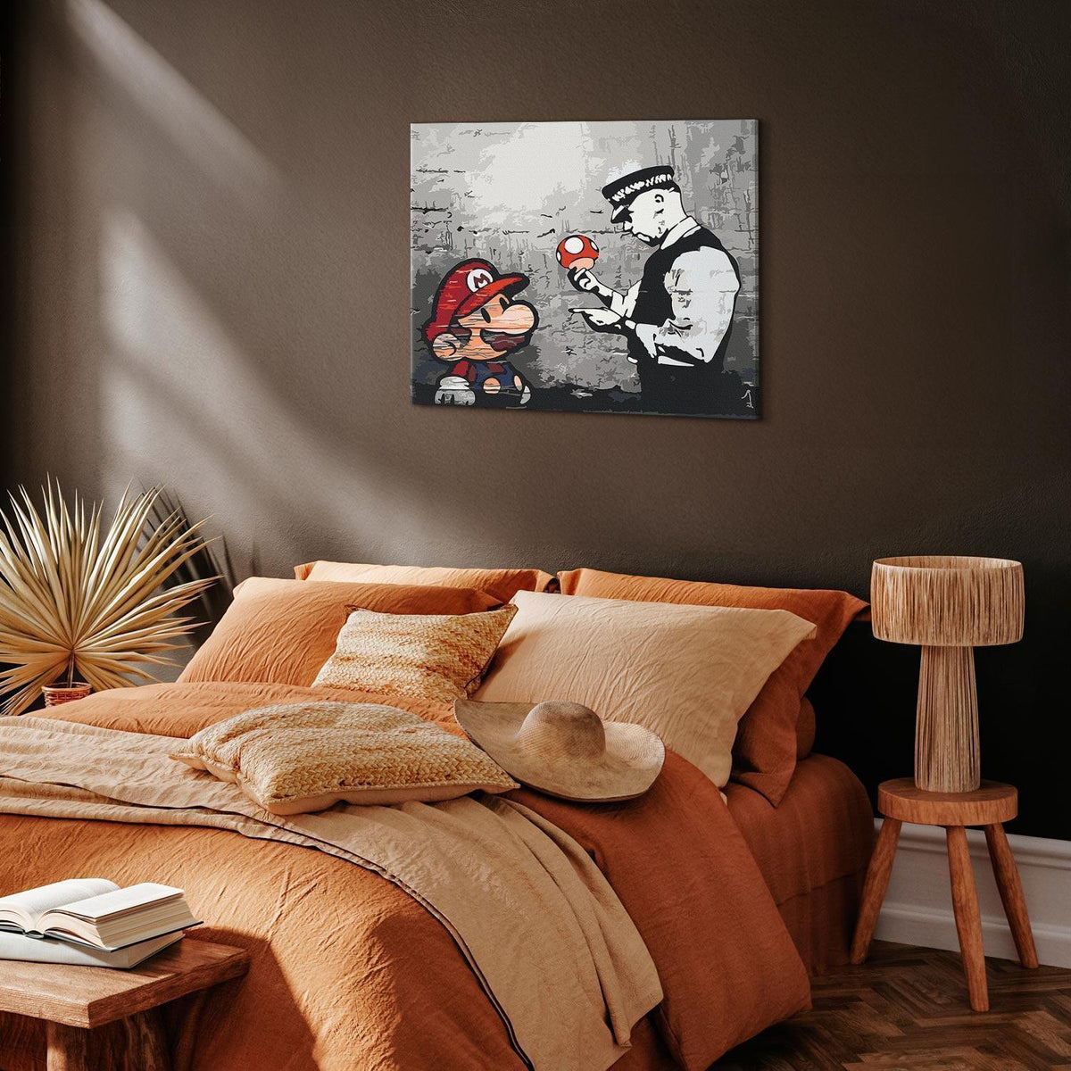 Malen nach Zahlen - Mario (Banksy)