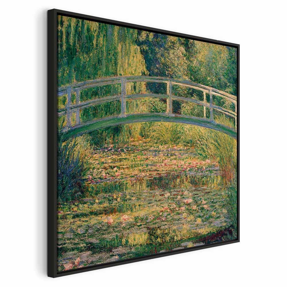 Leinwandbild - Claude Monet – Bridge over a Pond of Water Lilies