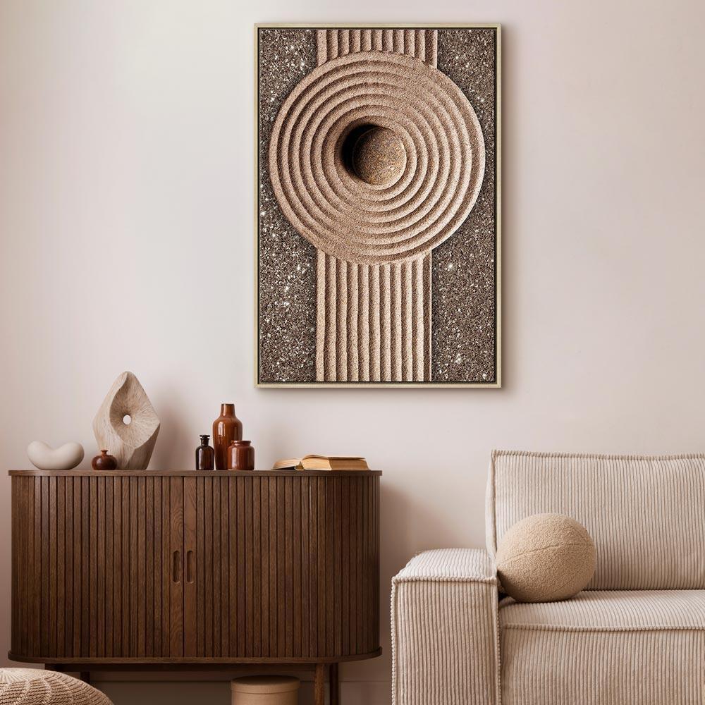 Leinwandbild - Energy Flow (1 Part) Vertical